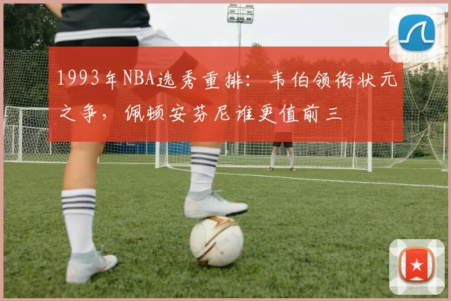 1993年NBA选秀重排：韦伯领衔状元之争，佩顿安芬尼谁更值前三